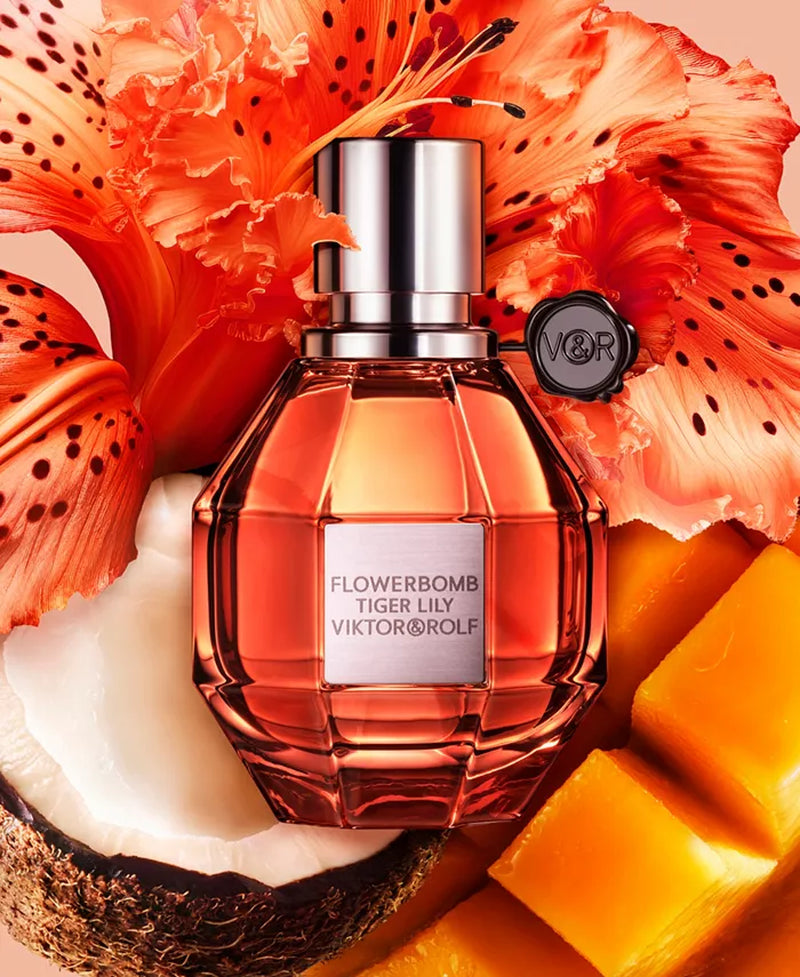 Flowerbomb Tiger Lily Eau De Parfum, 3.4 Oz.