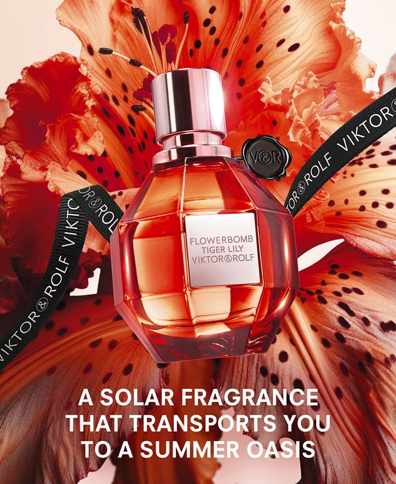Flowerbomb Tiger Lily Eau De Parfum, 3.4 Oz.