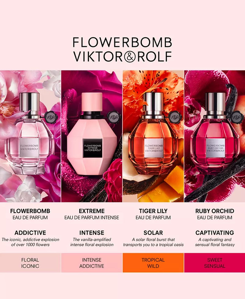Flowerbomb Tiger Lily Eau De Parfum, 3.4 Oz.