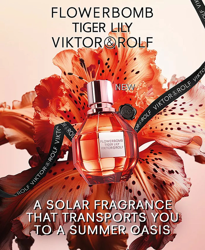 Flowerbomb Tiger Lily Eau De Parfum, 3.4 Oz.