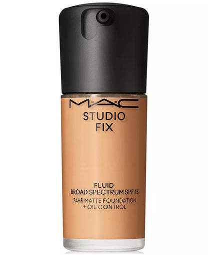 Studio Fix Fluid SPF 15 24Hr Matte Foundation + Oil Control, 1 Oz.
