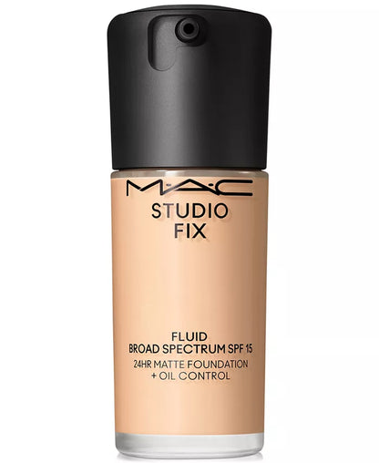 Studio Fix Fluid SPF 15 24Hr Matte Foundation + Oil Control, 1 Oz.
